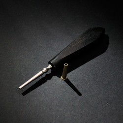 Baroque style mandrel for oboe d'amore
